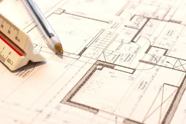 Image of architect Redbridge drawings