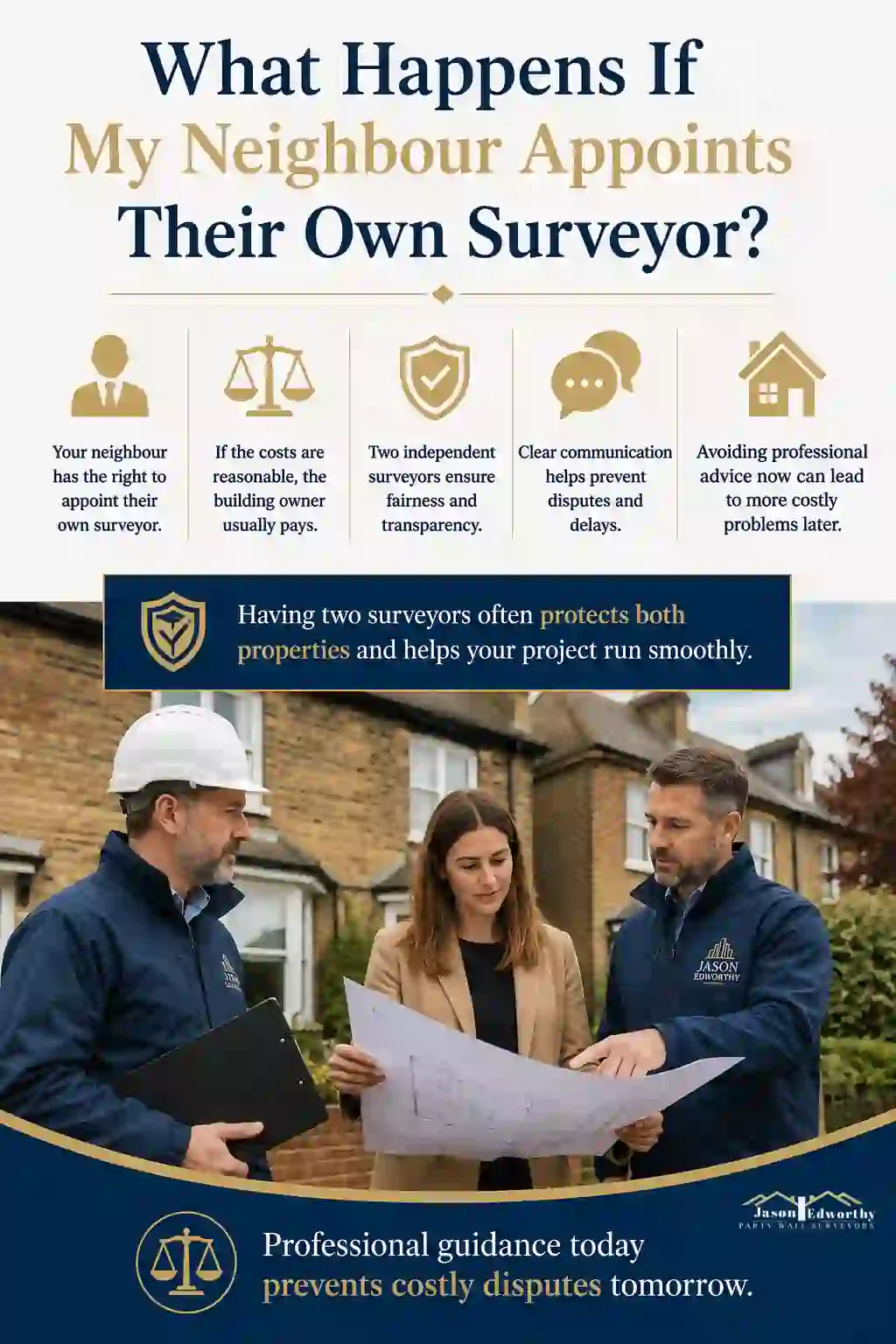 What Happens If My Neighbour Appoints Their Own Surveyor Redbridge?