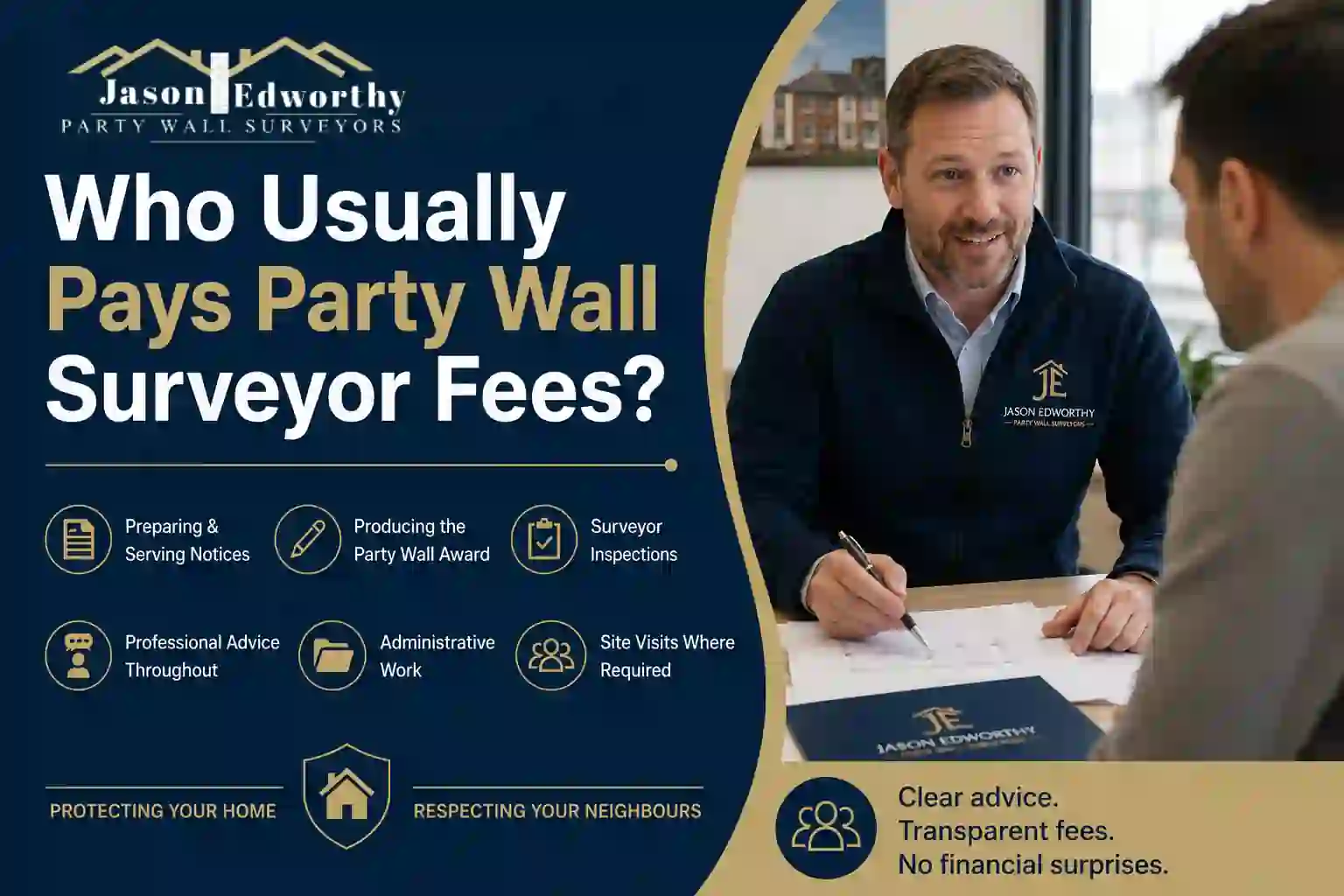 Who Usually Pays Party Wall Surveyor Fees Redbridge?